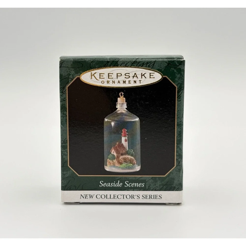 Hallmark Keepsake Ornament Seaside Scenes Lighthouse 1 Miniature 1999 Vintage